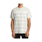 Camiseta masculina RVCA com gola redonda e tie-dye, verde, tamanho grande