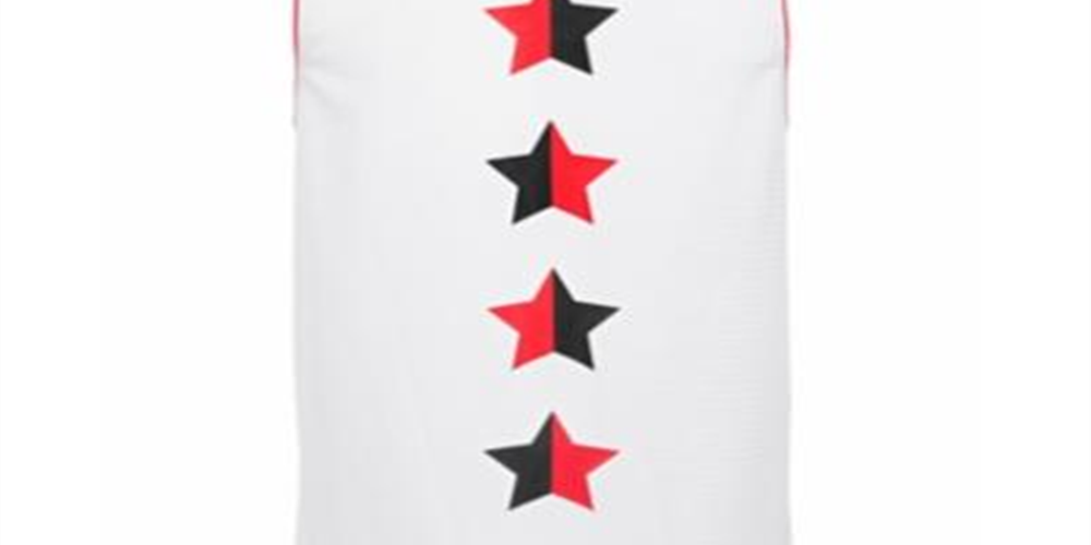 Camiseta regata gráfica masculina Ideology, branca, tamanho XXX-G