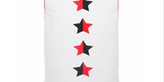 Ideology Men's Graphic Tank Jersey White Size XXX-Large