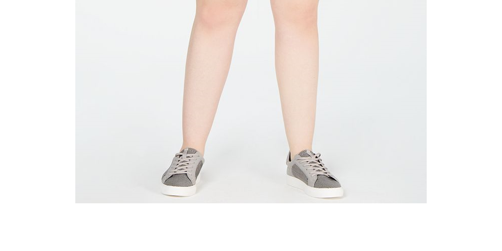 Shorts curtos femininos Ideology com bolsos e elástico, cinza, tamanho 1X