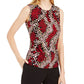 Blusa Calvin Klein Feminina com Gola Plissada, Tamanho Pequeno M