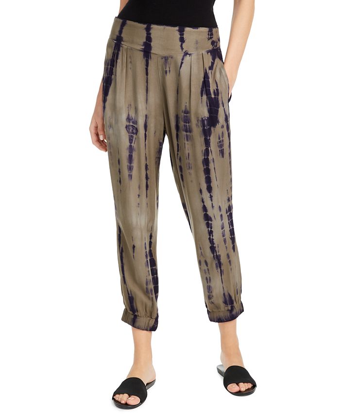 Calça Jogger Tie Dyed Rewash Junior Azul Tamanho X-S