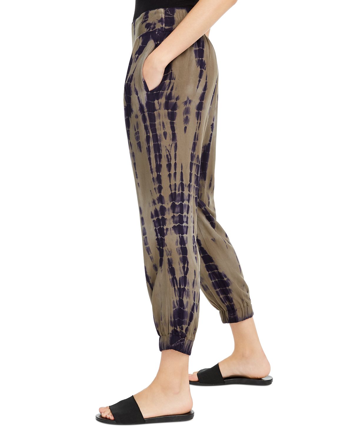 Calça Jogger Tie Dyed Rewash Junior Azul Tamanho X-S