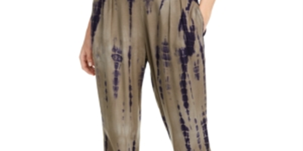 Calça Jogger Tie Dyed Rewash Junior Azul Tamanho X-S