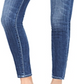 Calça Skinny Two by Skinny Feminina Vince Camuto Azul Tamanho 26