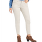 Jeans Curvy Fit Skinny Fashion Feminino Style &amp; Co Bege Tamanho 4