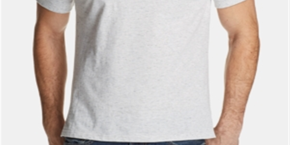 Camisa Henley Vintage Masculina Vintage à Prova de Intempéries Cinza Tamanho Pequeno