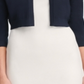 Tommy Hilfiger Cardigan Feminino Floral Manga Longa Aberto Azul Tamanho X-G