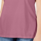 Karen Scott Blusa Feminina com Acabamento em Basketweave e Manga Flutter Rosa Tamanho P