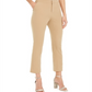 Calça social feminina justa e elástica com tornozelo reto INC International Concepts, marrom, tamanho 18