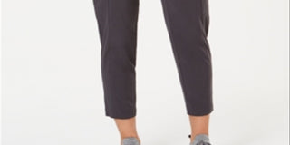 Calça cargo feminina Ideology em tecido reciclado, cinza, tamanho pequeno