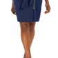 Vestido curto Calvin Klein feminino estilo Moto - Roxo, tamanho 4