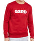 Suéter masculino com logotipo G-Star Raw vermelho tamanho XXL