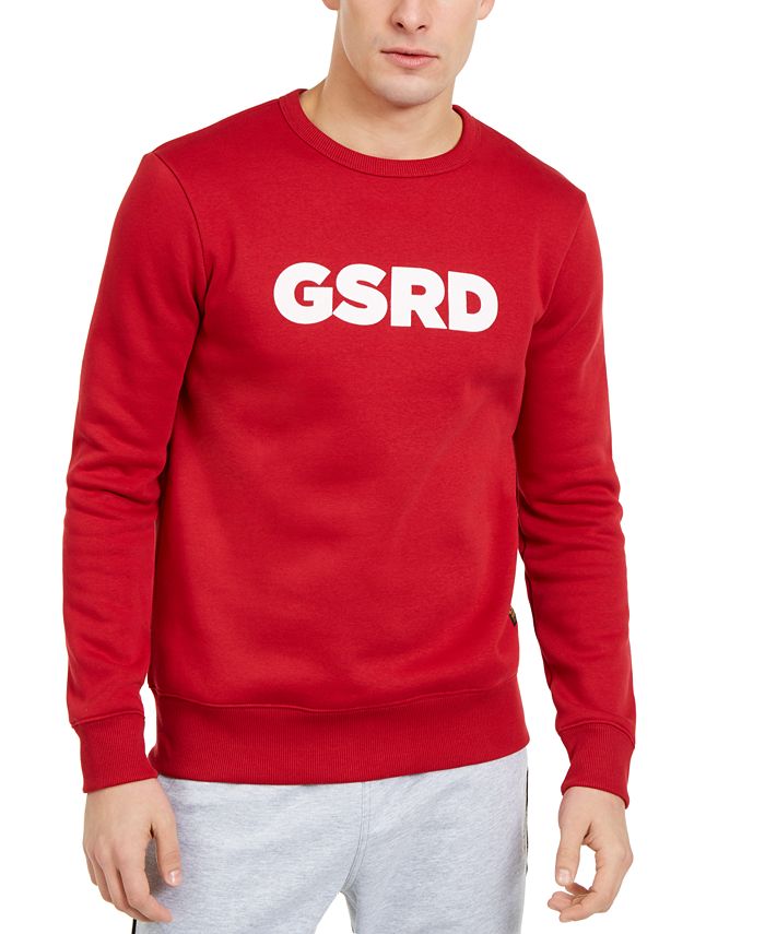 Suéter masculino com logotipo G-Star Raw vermelho tamanho XXL