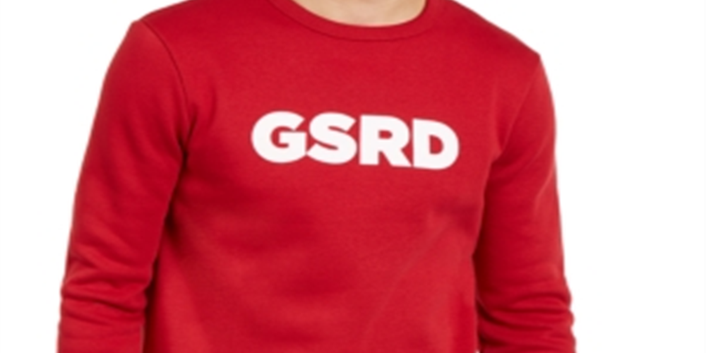 Suéter masculino com logotipo G-Star Raw vermelho tamanho XXL