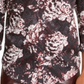Camisa masculina com estampa floral Paisley da INC International Concepts, preta, tamanho XX-G