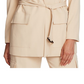 Blazer Safari com cinto feminino Vince Camuto, bege, tamanho grande