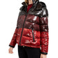 Casaco GUESS Gina Ombre Puffer Feminino Preto Tamanho G