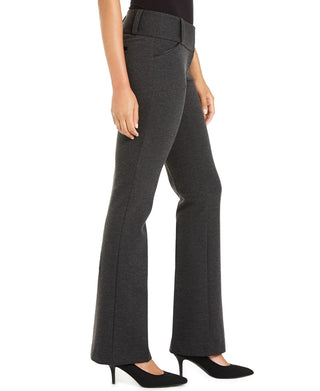 Calça casual feminina Alfani de perna larga, cinza, tamanho 2