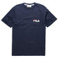Camiseta Fila Curtis Logo Pocket Masculina Azul Tamanho Médio