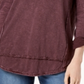 Top feminino de algodão bordado Style &amp; Co, vermelho, tamanho pequeno XL