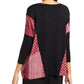 Poncho Alfani Feminino com Acabamento Contrastado Preto Tamanho X-S