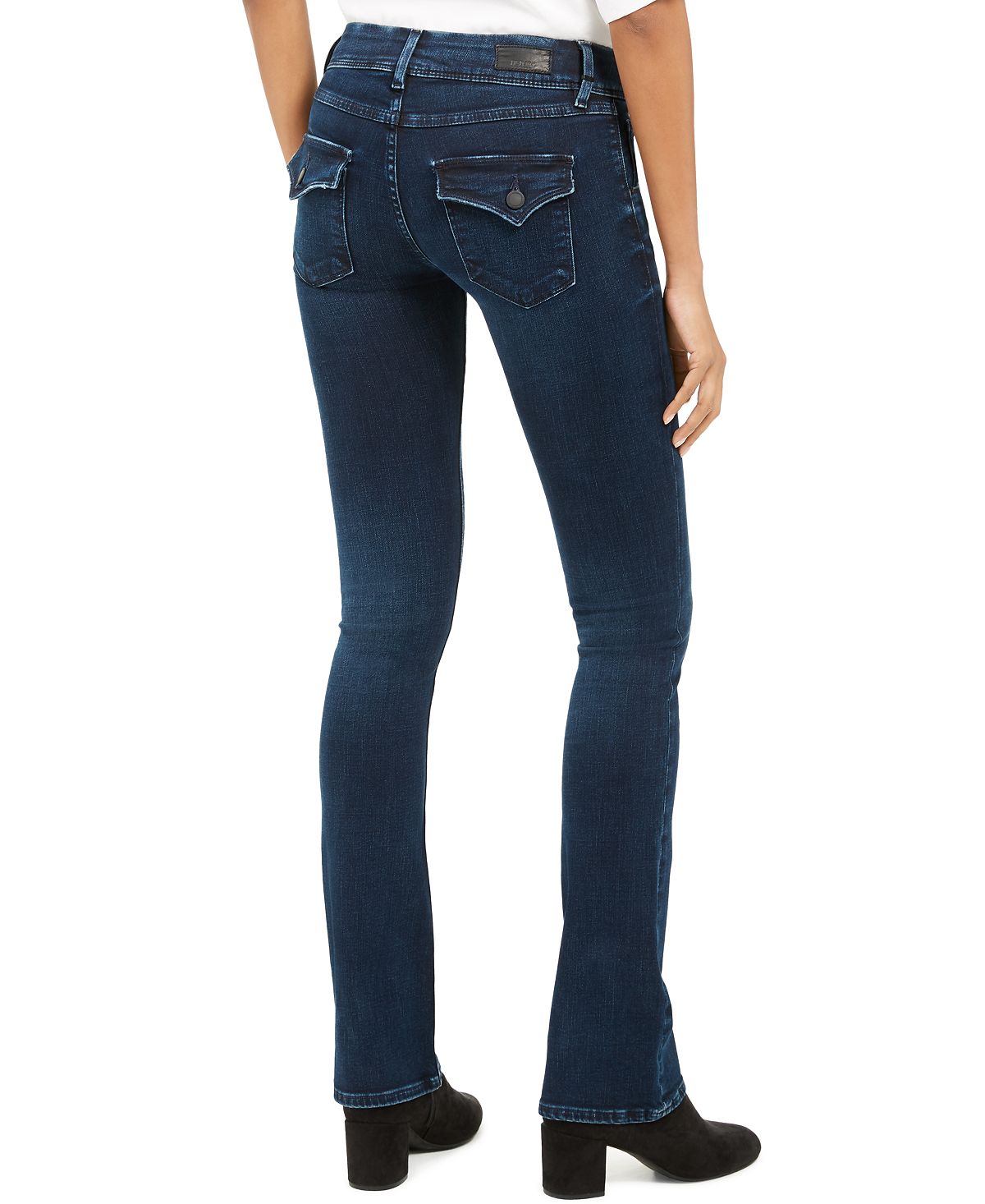 Calça jeans feminina Hudson Denim cintura média bootcut azul tamanho 27