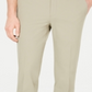 Calça de terno Calvin Klein Slim Fit Tech Masculina Bege Tamanho 38X30