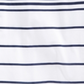 Camiseta masculina American Rag com listras destacadas e gola V, azul, tamanho X-S