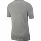 Camiseta Nike Sportswear Just Do It Masculina Cinza Tamanho Grande
