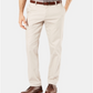 Calça casual Dockers masculina, grande, alta, moderna, afunilada, sem vincos, bege, tamanho 56x32
