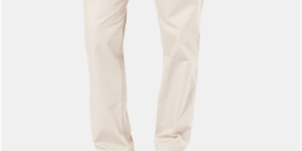 Calça casual Dockers masculina, grande, alta, moderna, afunilada, sem vincos, bege, tamanho 56x32