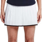 Saia de tênis Nike Court Victory feminina, branca, tamanho extragrande