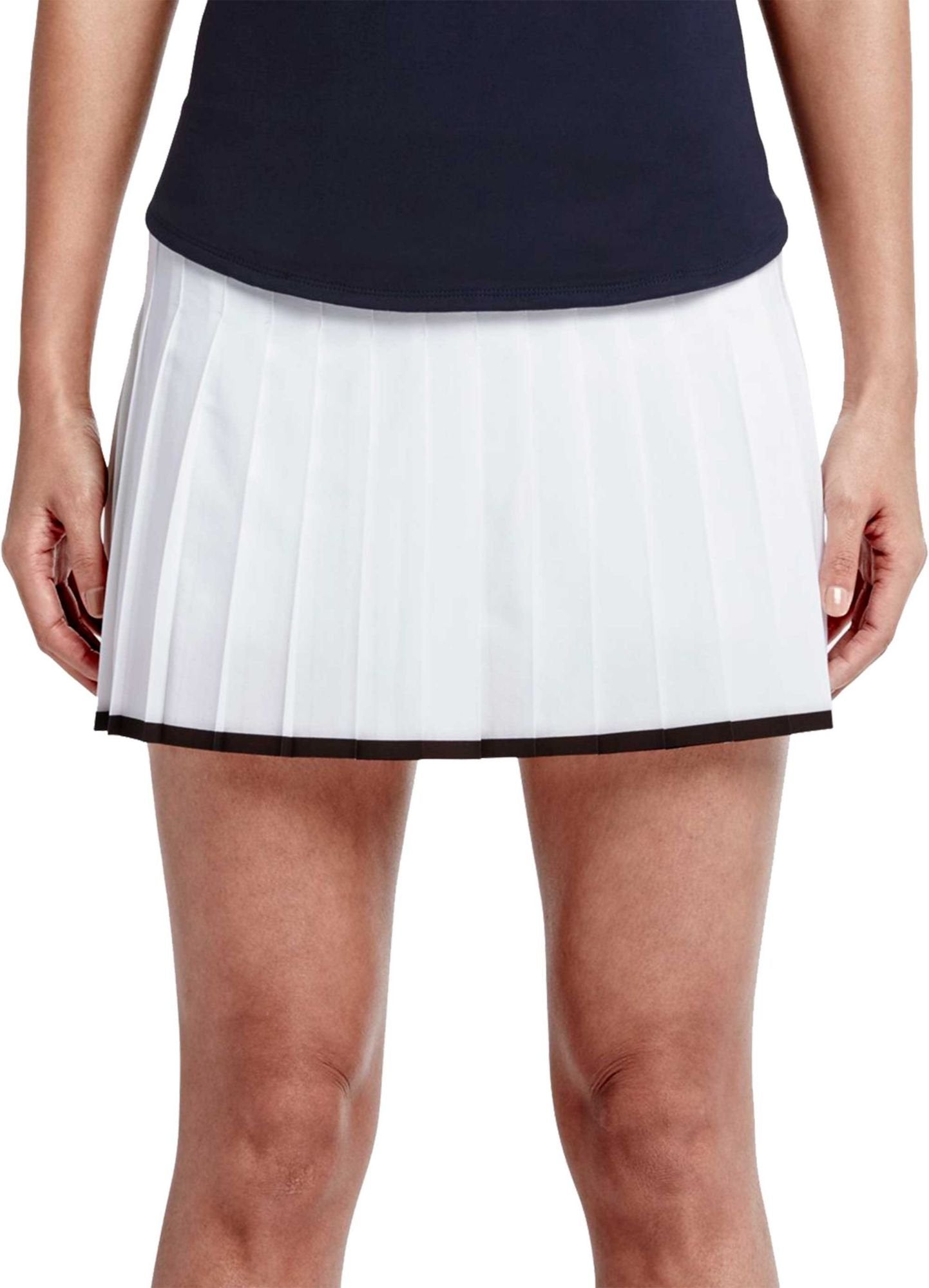 Saia de tênis Nike Court Victory feminina, branca, tamanho extragrande
