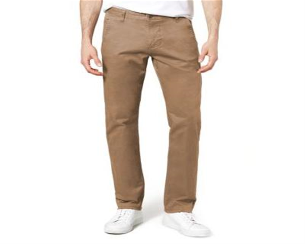 Calça Dockers Alpha Slim Fit Tech Stretch Masculina All Seasons Marrom Tamanho 38X30