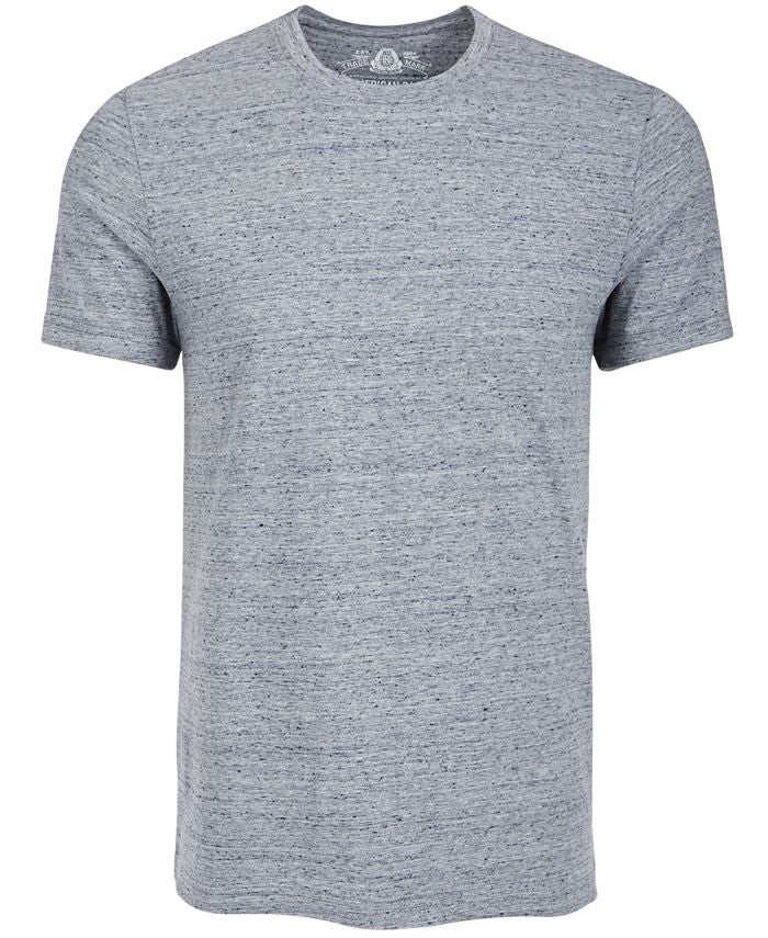 Camiseta masculina American Rag Bentley mesclada azul tamanho médio