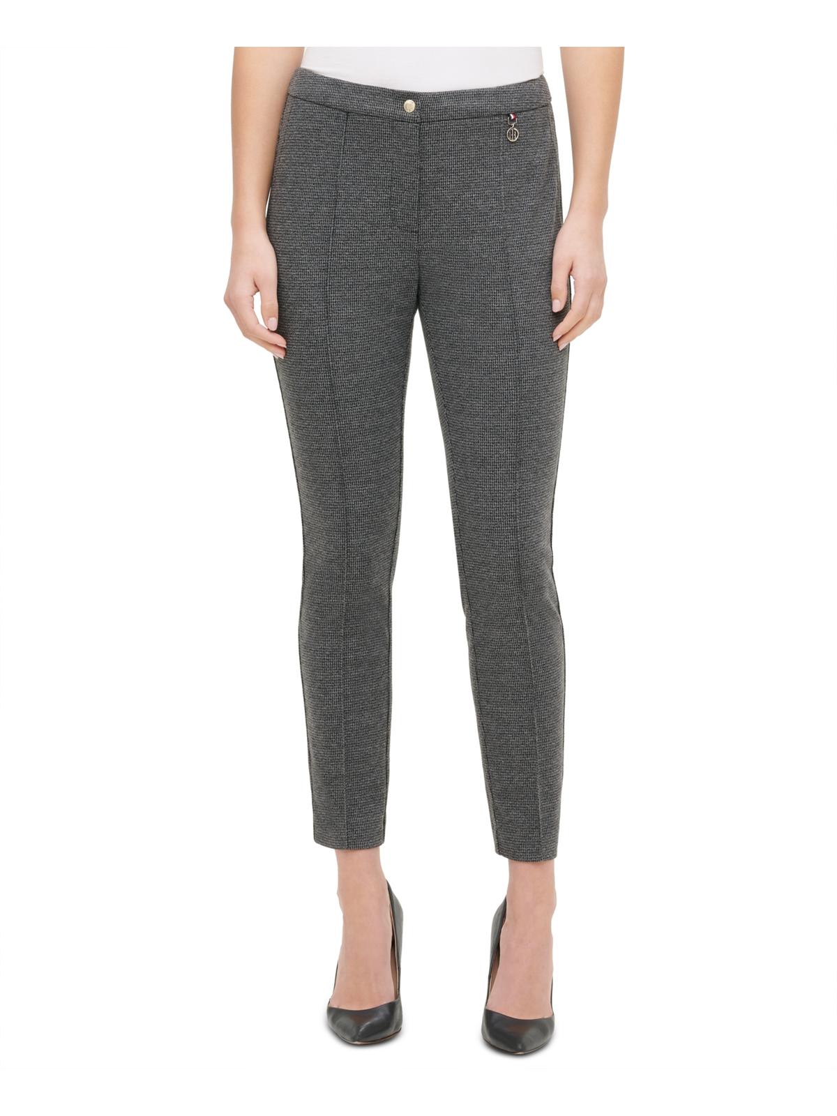 Calça skinny feminina Tommy Hilfiger cinza tamanho 0
