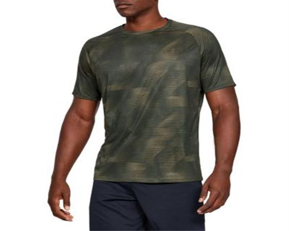 Camiseta Under Armour Athletic Performance Masculina Verde Tamanho Médio