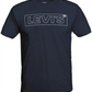Camiseta Levi's Boxtab Logo Graphic Masculina Azul Tamanho Grande