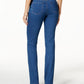 Calça jeans feminina Charter Club Lexington Curvy Straight Leg, azul, tamanho 14