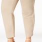 Calça Calvin Klein Plus Bristol Officewear Feminina Afinadora de Barriga Bege Tamanho 26W