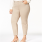 Calça Jeans Skinny Feminina Calvin Klein Bege Tamanho 28W