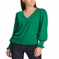 Suéter Ralph Lauren Feminino Manga Longa com Punho de Botão Verde Tamanho P