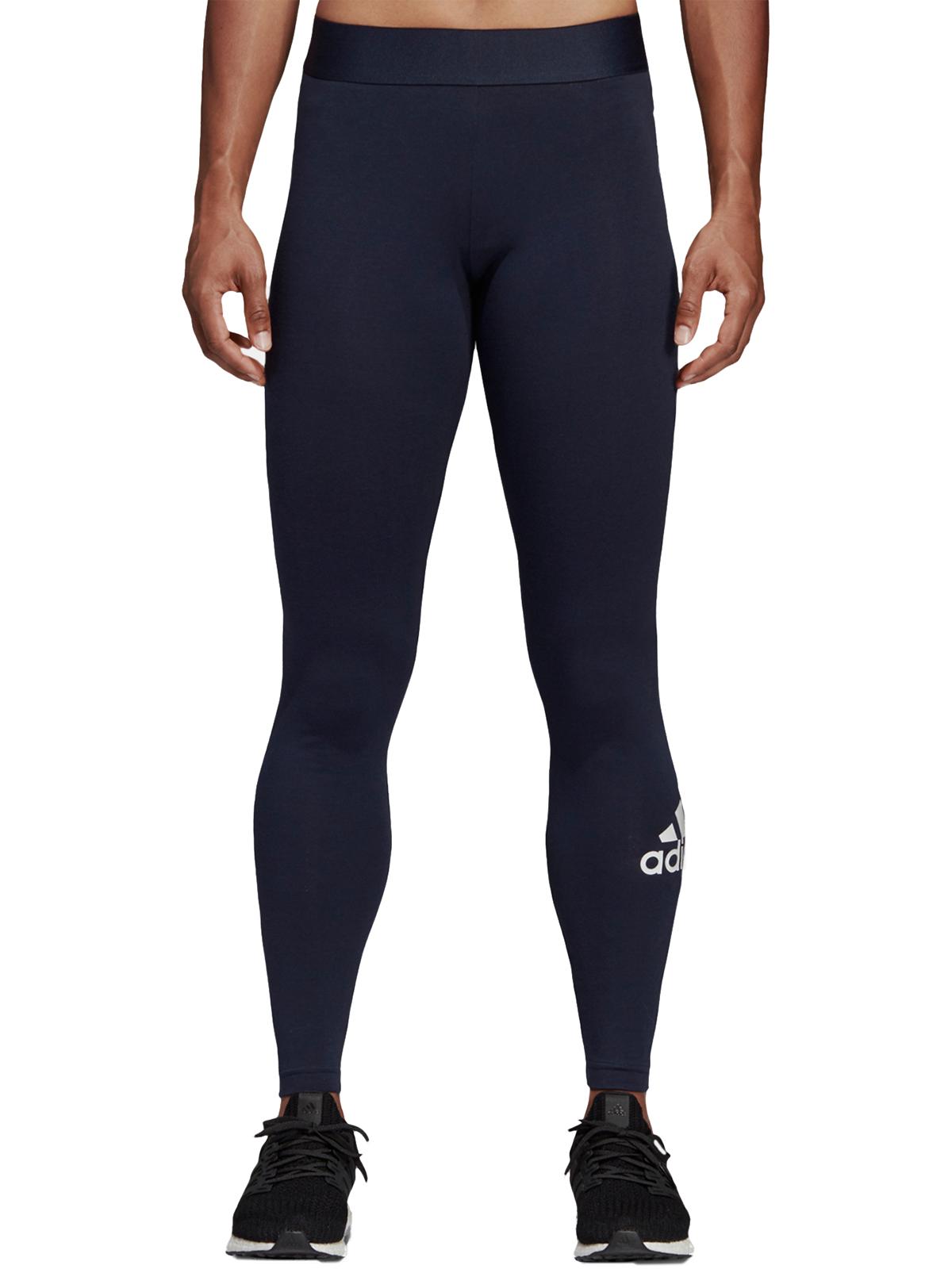 Legging Adidas Must Have Logo Feminina Azul Tamanho Médio