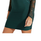 Vestido justo com manga de renda Prianka da Guss para mulheres, branco, tamanho XS