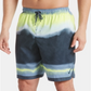 Calção de banho Nike Optic Halo Horizon Colorblocked masculino, amarelo, tamanho XXL
