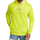 Guss Moletom com capuz masculino com logotipo verde tamanho pequeno
