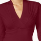 Suéter pulôver canelado feminino INC Iternational Concepts, vermelho, tamanho pequeno médio
