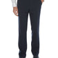 Calça social masculina Perry Ellis Modern Fit, sem passar roupa, com estampa xadrez texturizada e elástica, tamanho 30x30, azul escuro