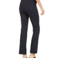 Calças de controle de barriga Alfani femininas Jacquard azul tamanho 0 pequeno